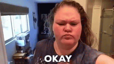 Trailer Trash Tammy Nodding Okay GIF