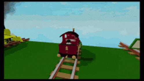 Roblox Lady Thomas Train Crash Tumbling GIF