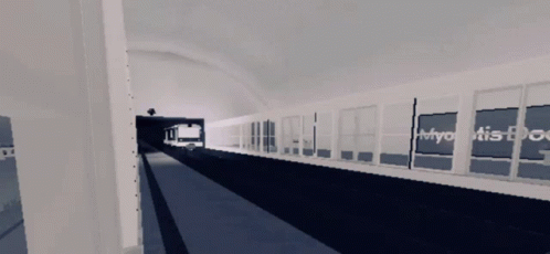 Train Going Down Tracks With Whyotis