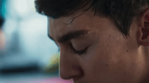 George Russell Sweating Due To Training GIF