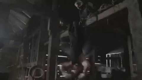 Awesome Man Pull Up Training GIF