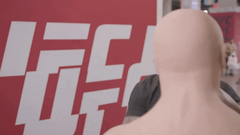 Man Boxing Training Routine GIF