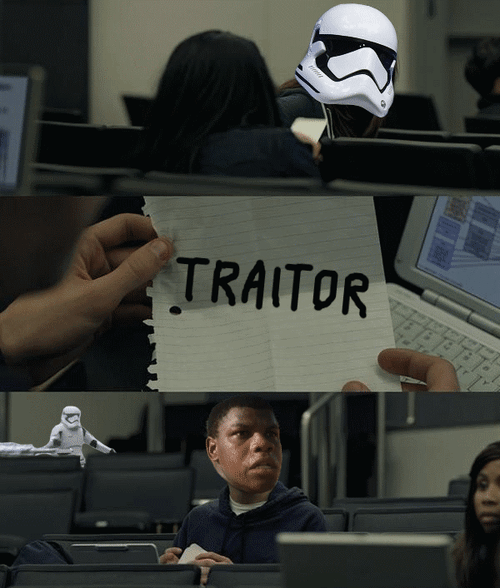 Traitor Note Star Wars GIF