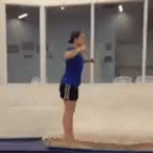 Trampoline Backflip  GIF