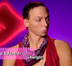 Tranny Surprise Alyssa Edwards Shock Awright GIF
