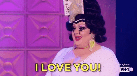 Tranny Surprise Eureka Love You GIF