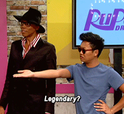 Tranny Surprise Jujubee Legendary Yelling GIF