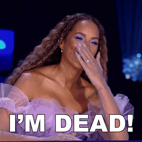 Tranny Surprise Leona Lewis I'm Dead GIF