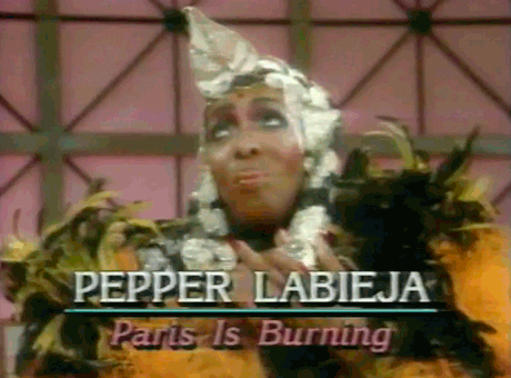 Tranny Surprise Pepper Labieja Paris Is Burning GIF