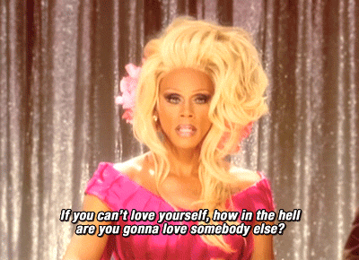 Tranny Surprise Rupaul Love Yourself So Others Can GIF