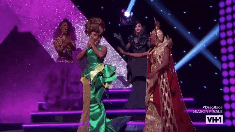 Tranny Surprise Rupaul Winner Shock GIF