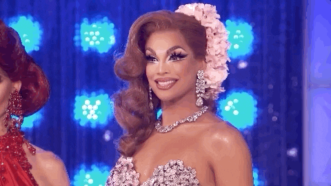 Tranny Surprise Valentina Shock Claps Hand GIF