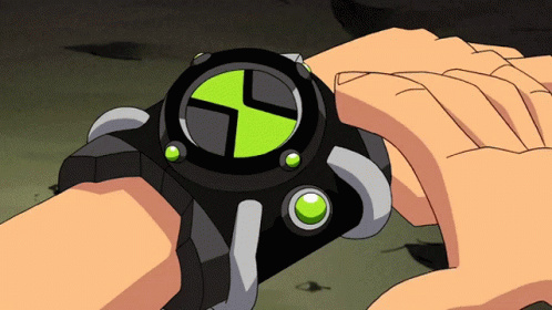 Transformation Ben 10 Omnitrix Heatblast GIF