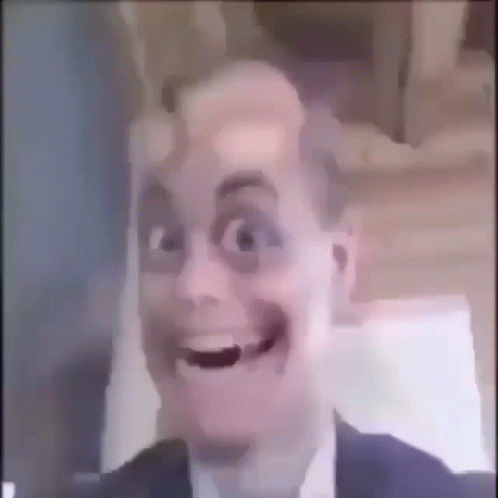 Transformation Crazy Frog Funny Face GIF