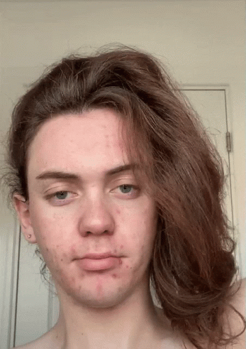 Transformation Face Girl Make Up GIF