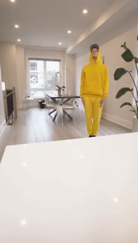 Transformation Yellow Man Banana GIF