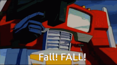 Transformer With Fall Written On It