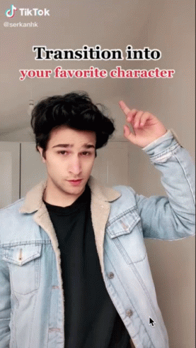 Transition Into Your Favorite Character GIF