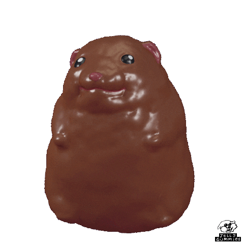 Transparent Anime Chocolate Jelly Mouse Dancing GIF