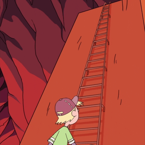 Trap And Climb On Skateboard GIF