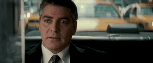 Travelling George Clooney GIF