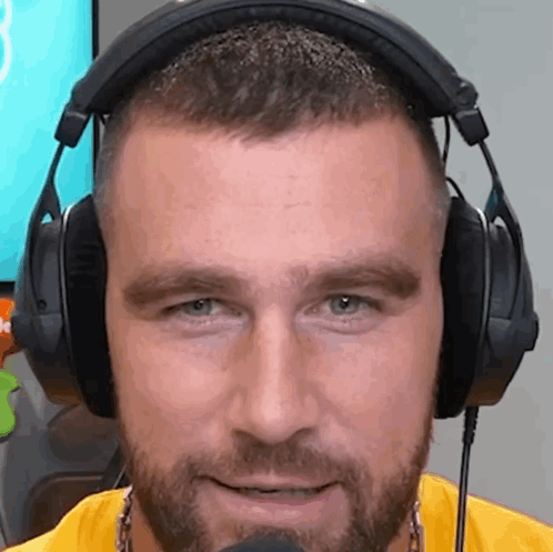 Travis Kelce Amazed Face GIF