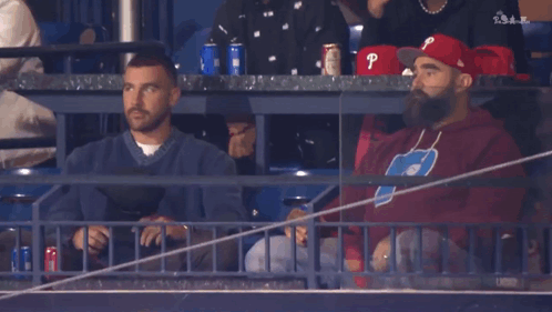 Travis Kelce Cheers GIF