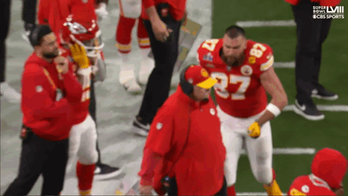 Travis Kelce Mad At The Coach GIF
