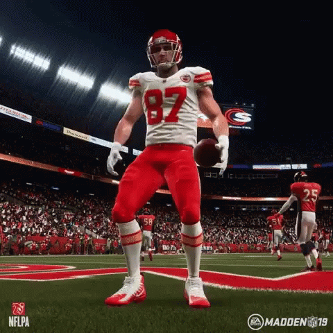 Travis Kelce Madden Dance GIF