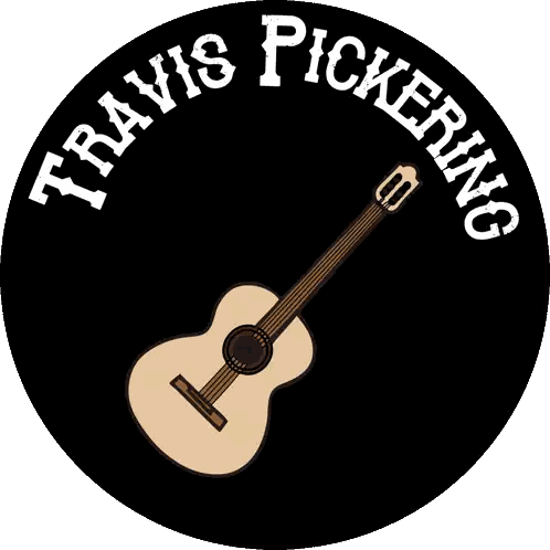 Travis Pickering Logo With Guitar