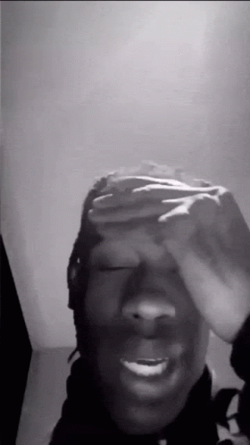 Travis Scott Confused Timelapse GIF