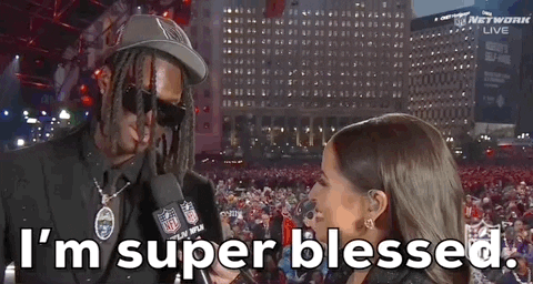 Travis Scott I'm Super Blessed GIF