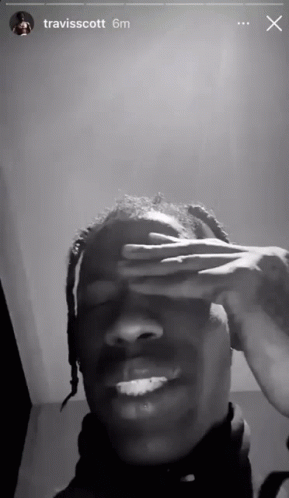 Travis Scott Instagram Live GIF