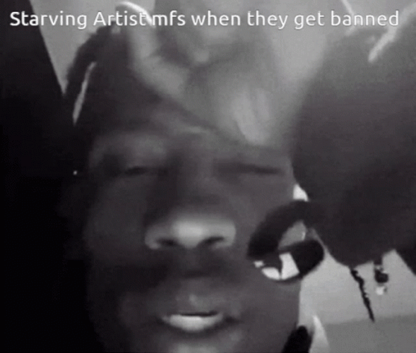 Travis Scott Starving Artist  GIF