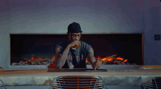 Travis Scott Thinking Travis Scott Utopia GIF