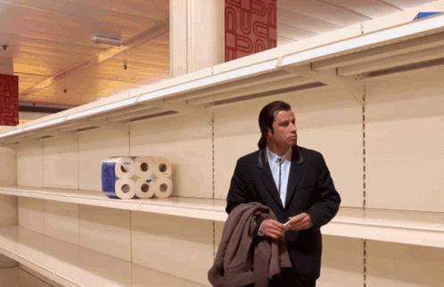 John Travolta Having Groceries GIF