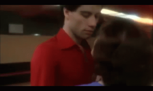 Travolta In The Dance Floor GIF