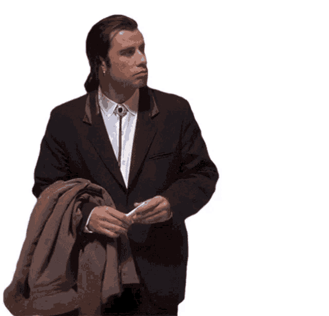 Travolta Waiting Gif GIF