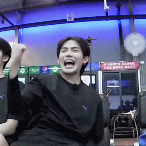 Treasure Hyunsuk Embarrased GIF