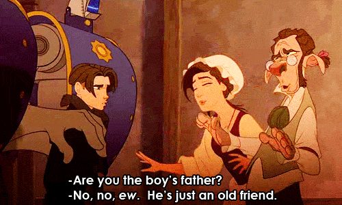 Treasure Planet Awkward Scene GIF
