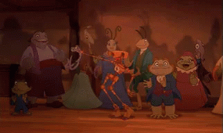 Treasure Planet Ben Dancing GIF