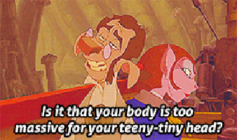 Treasure Planet Body Shaming GIF