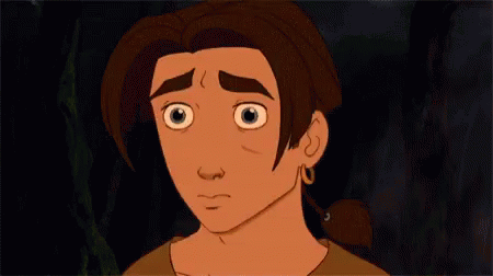 Treasure Planet Jim Hawkins Shocked GIF