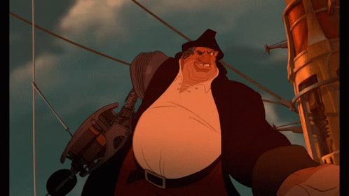 Treasure Planet Pirates Flag John Silver GIF