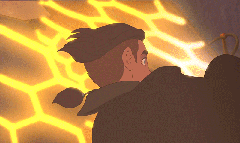 Treasure Planet Screaming Solar Surfing GIF