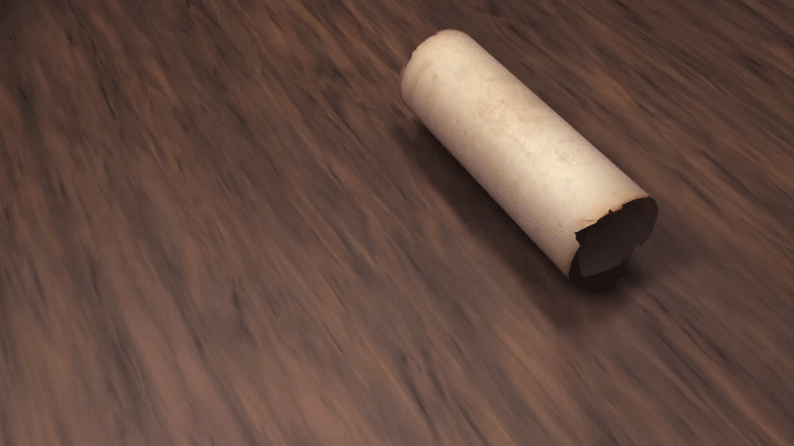 Treasure Scroll Unfold GIF