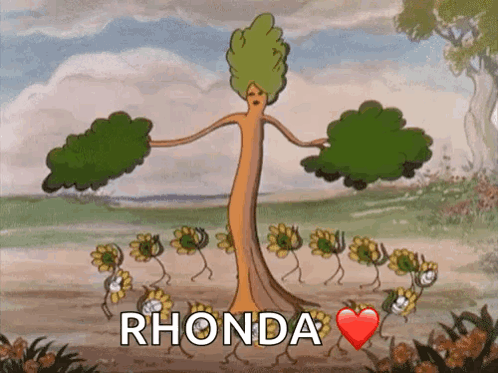 Tree Cartoon Rhonda