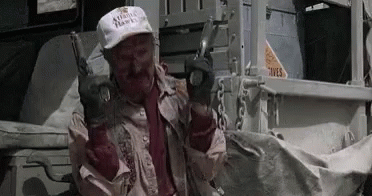 Tremors Burt Gummer Out Of Ammo GIF