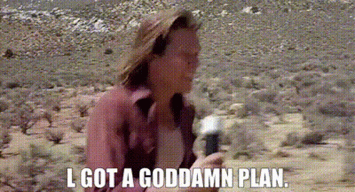 Tremors Frustrated Kevin Bacon Goddamn Plan GIF