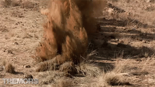 Tremors Graboids Emerging From Ground GIF